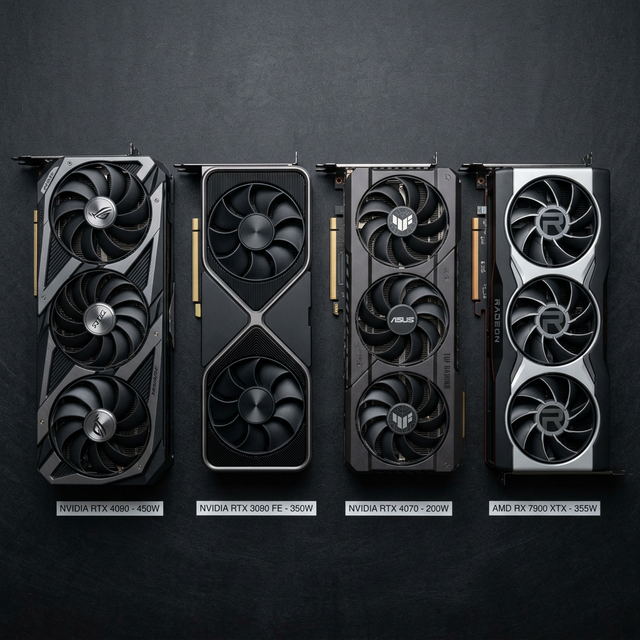 GPU-Stromverbrauch Vergleichstabelle